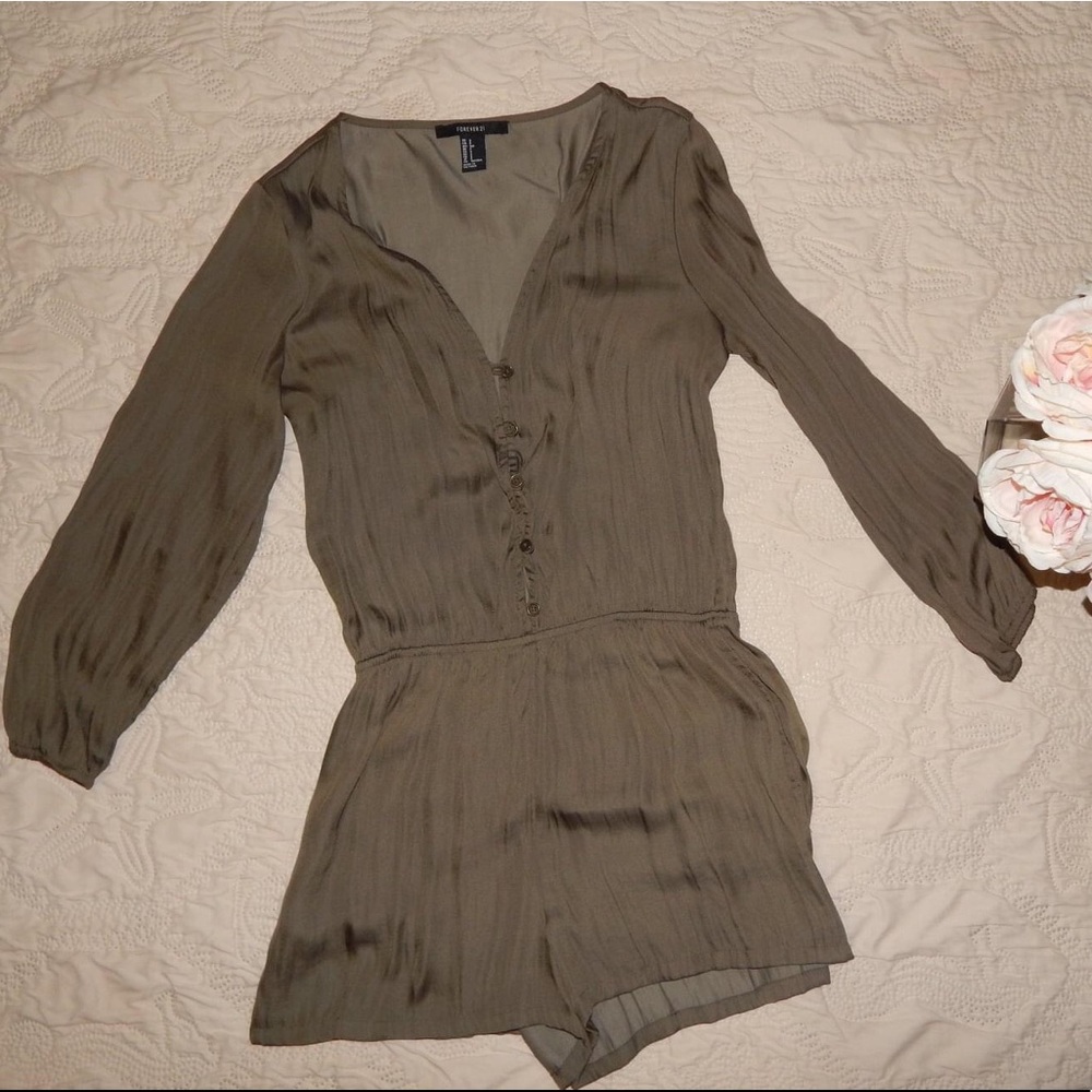 Olive romper